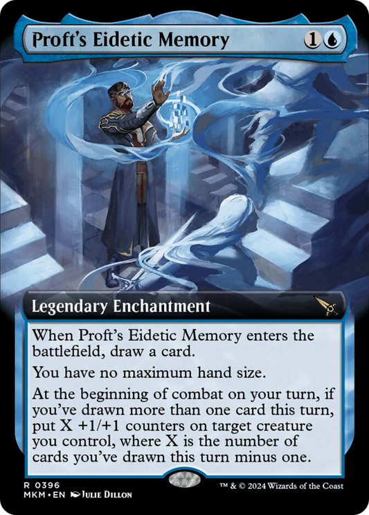Proft's Eidetic Memory (Extended Art) [Murders at Karlov Manor] [Foil]