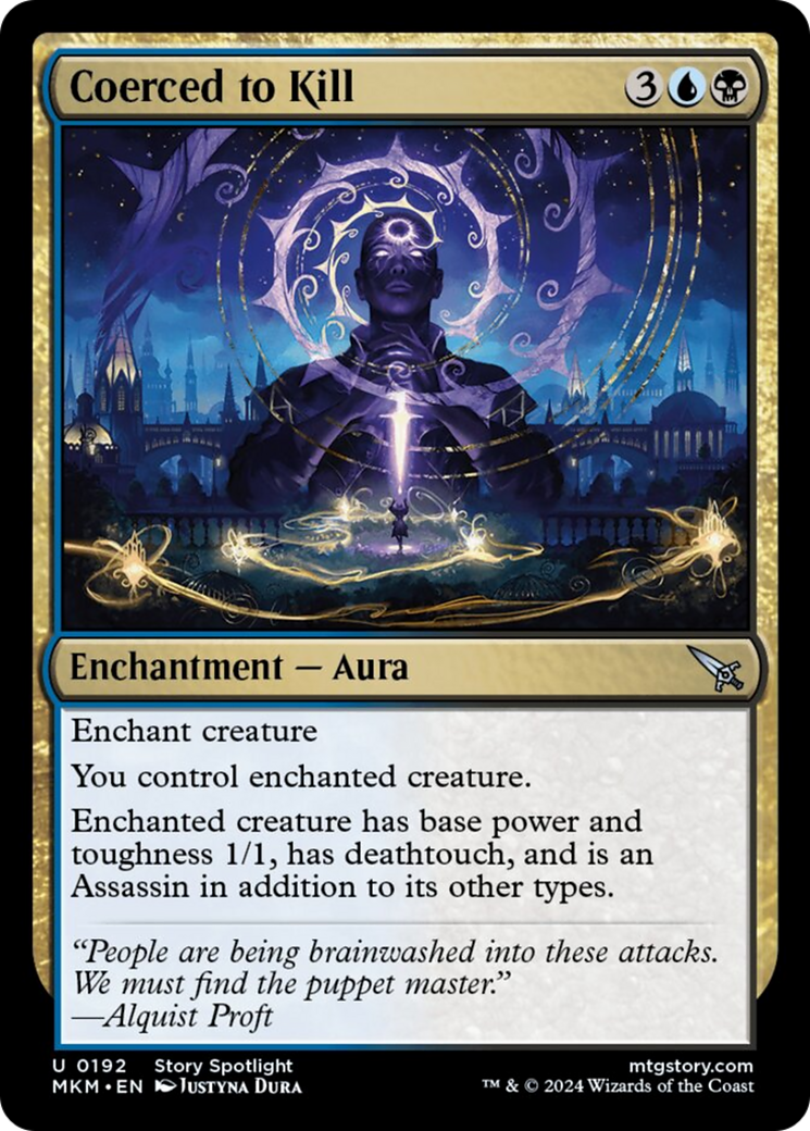 Coerced to Kill [Murders at Karlov Manor] [Foil]