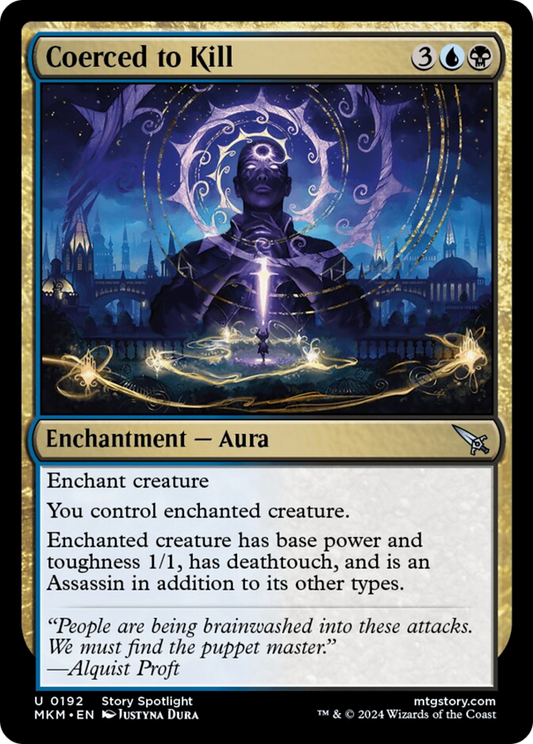 Coerced to Kill [Murders at Karlov Manor] [Foil]