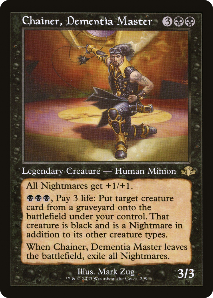 Chainer, Dementia Master (Retro) [Dominaria Remastered] [Foil]