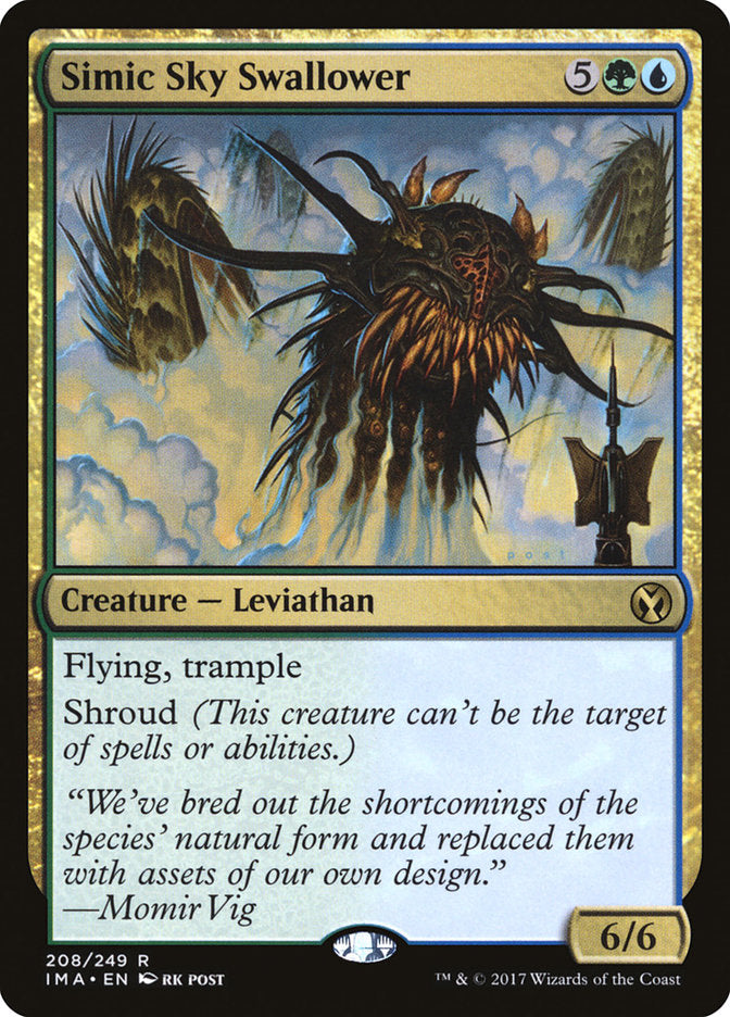 Simic Sky Swallower [Iconic Masters] [Foil]