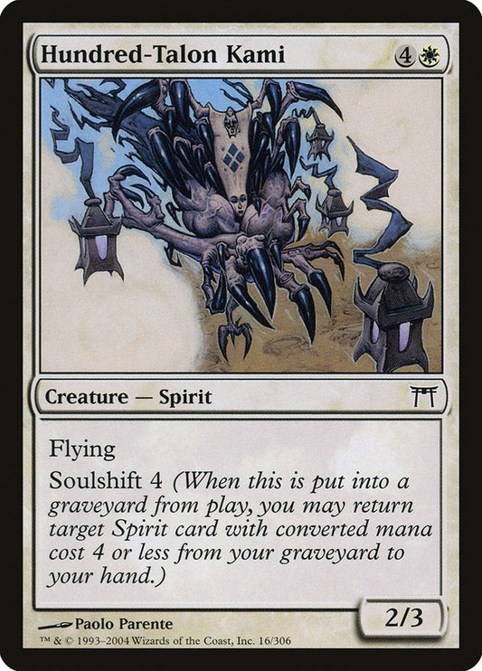 Hundred-Talon Kami [Champions of Kamigawa] [Foil]