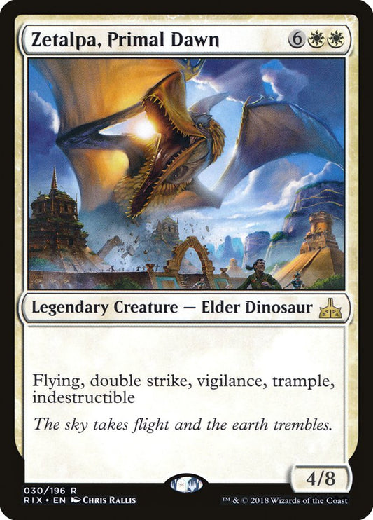 Zetalpa, Primal Dawn [Rivals of Ixalan] [Foil]