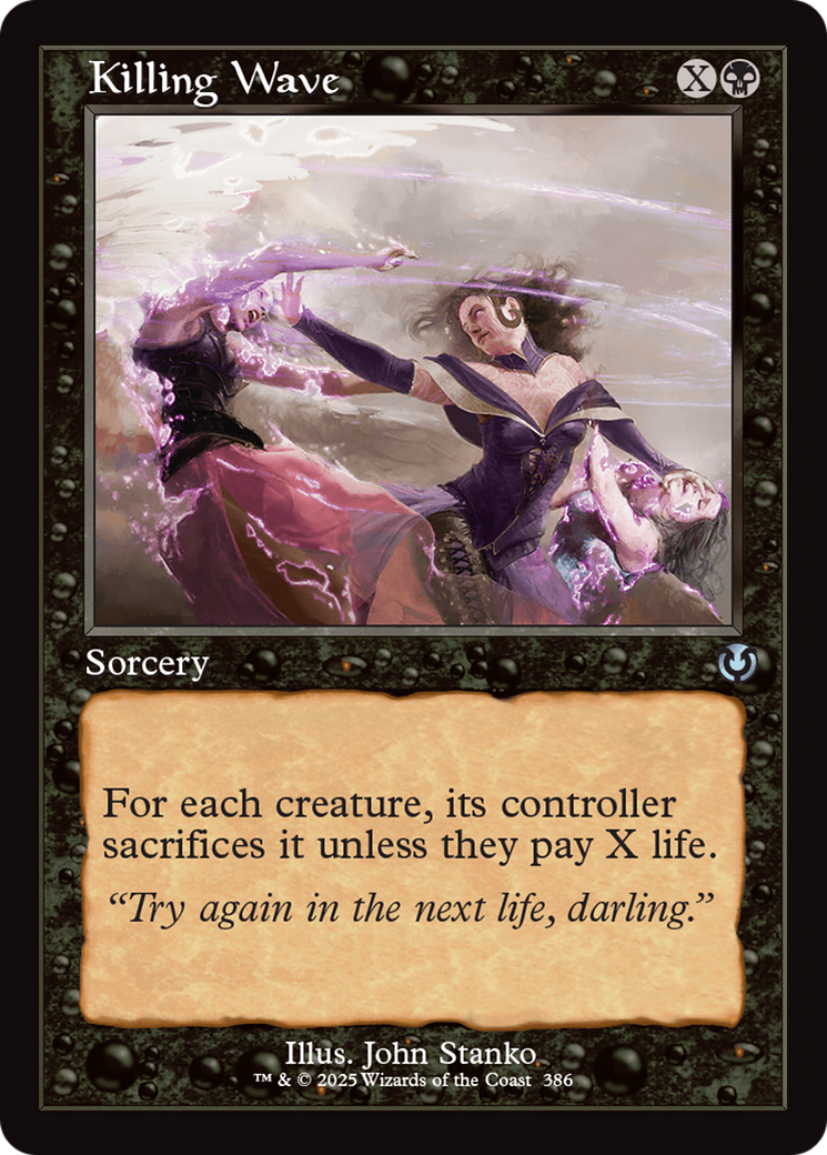 Killing Wave (Retro Frame) [Innistrad Remastered] [Foil]