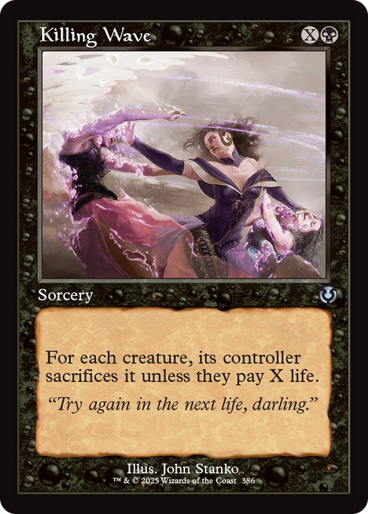 Killing Wave (Retro Frame) [Innistrad Remastered] [Foil]