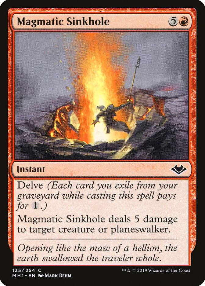 Magmatic Sinkhole [Modern Horizons] [Foil]