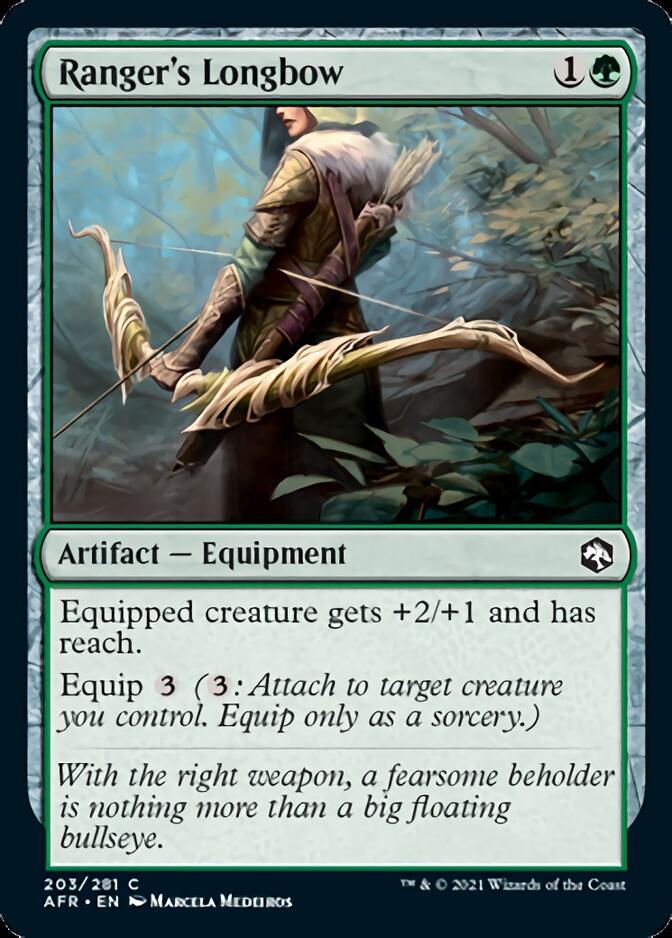 Ranger's Longbow [Dungeons & Dragons: Adventures in the Forgotten Realms] [Foil]