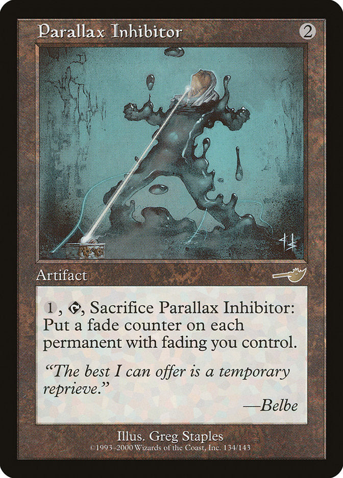 Parallax Inhibitor [Nemesis] [Foil]