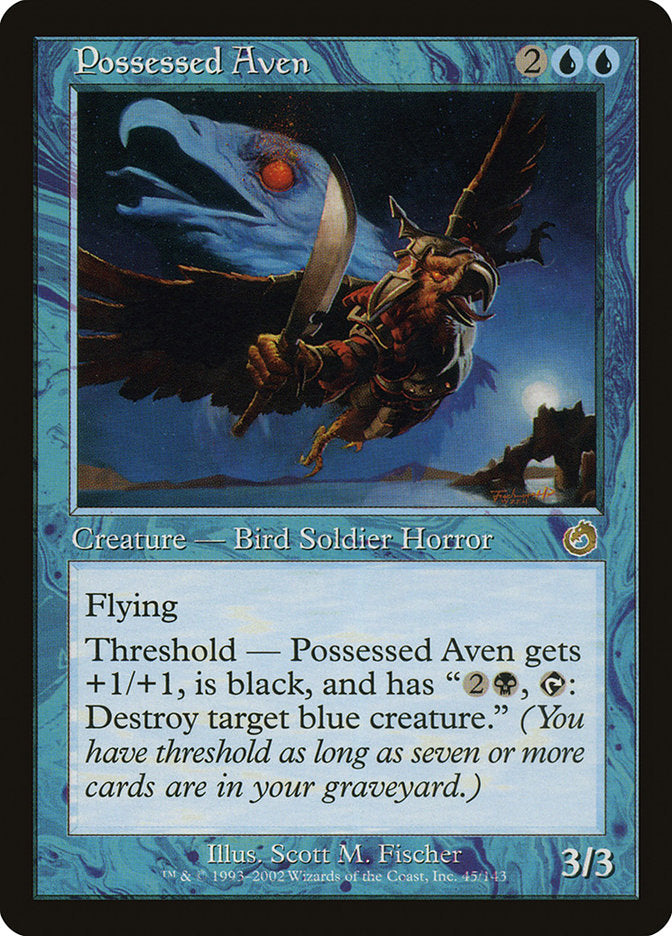 Possessed Aven [Torment] [Foil]