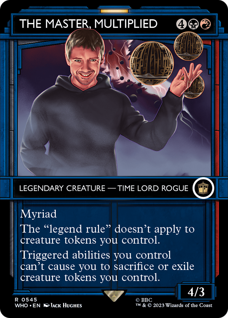 The Master, Multiplied (Showcase) [Doctor Who] [Foil]
