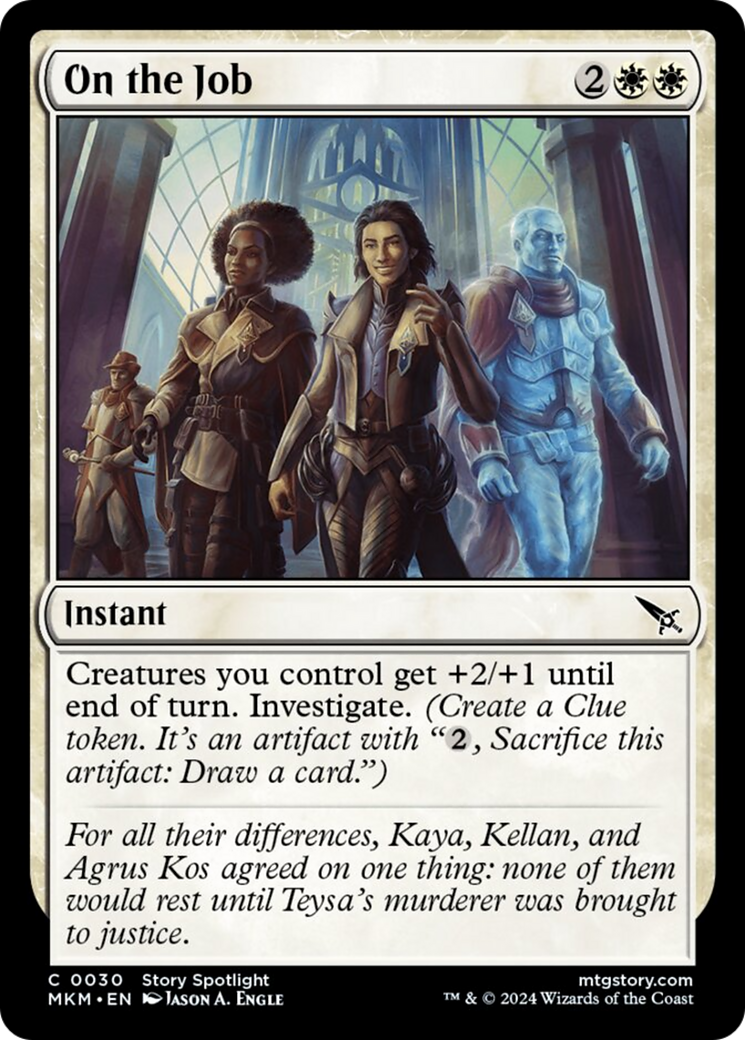 On the Job [Murders at Karlov Manor] [Foil]