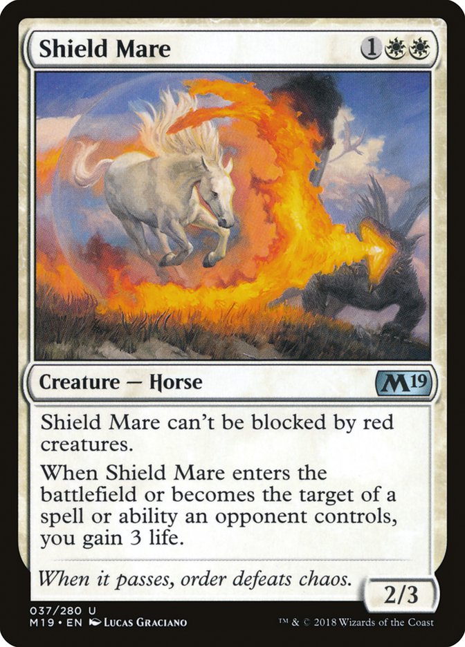 Shield Mare [Core Set 2019] [Foil]