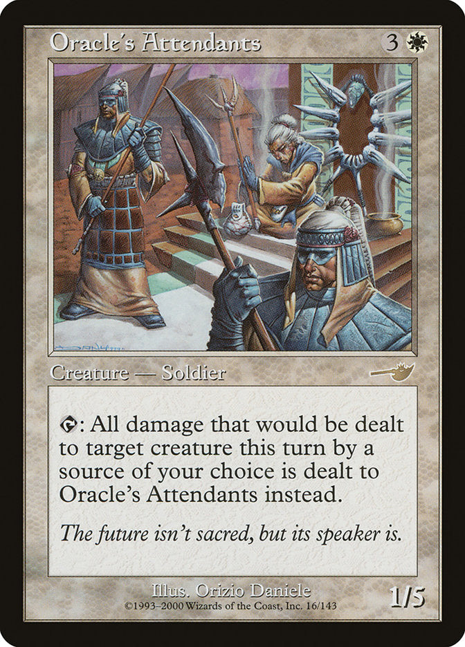 Oracle's Attendants [Nemesis] [Foil]