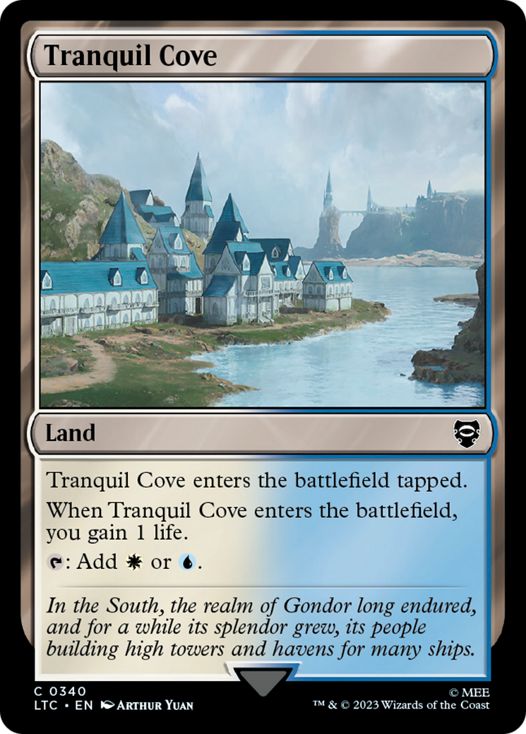 Tranquil Cove [The Lord of the Rings: Tales of Middle-Earth Commander] [Foil]