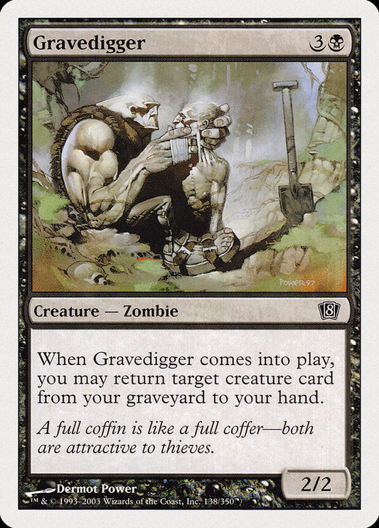 Gravedigger [Eighth Edition] [Foil]
