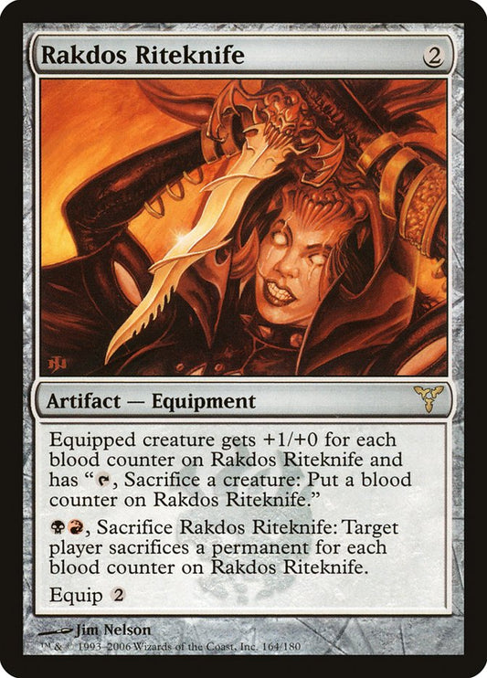 Rakdos Riteknife [Dissension] [Foil]