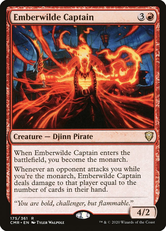 Emberwilde Captain [Commander Legends] [Foil]