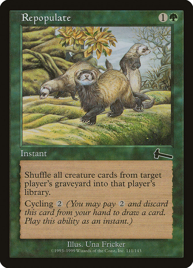 Repopulate [Urza's Legacy] [Foil]