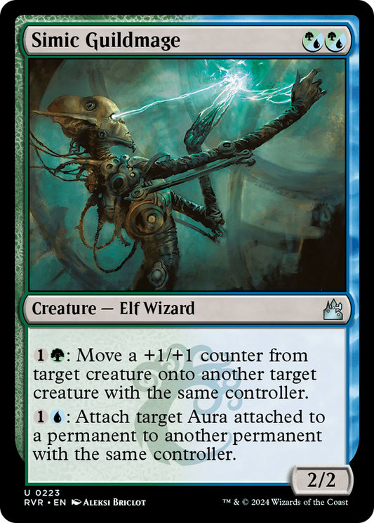 Simic Guildmage [Ravnica Remastered] [Foil]