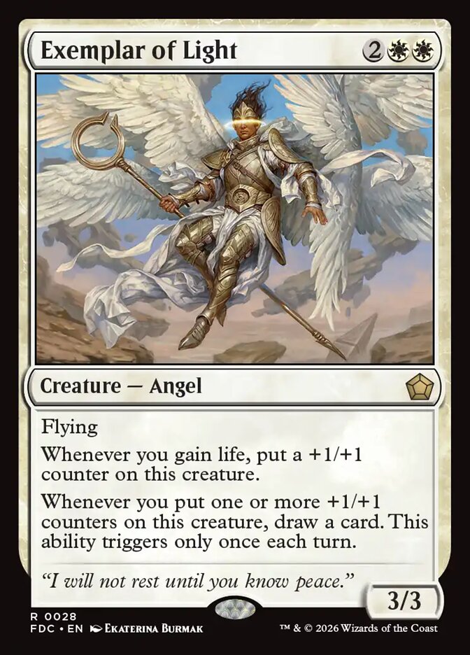 Exemplar of Light [Foundations Commander]