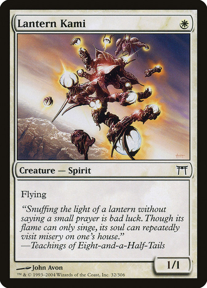 Lantern Kami [Champions of Kamigawa] [Foil]