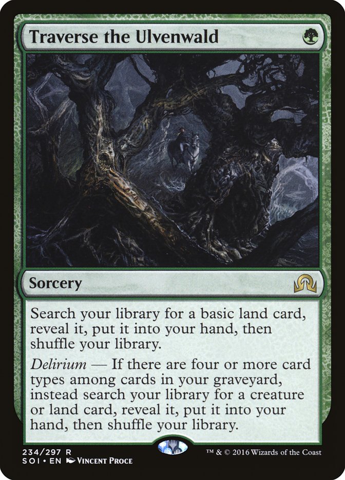 Traverse the Ulvenwald [Shadows over Innistrad] [Foil]