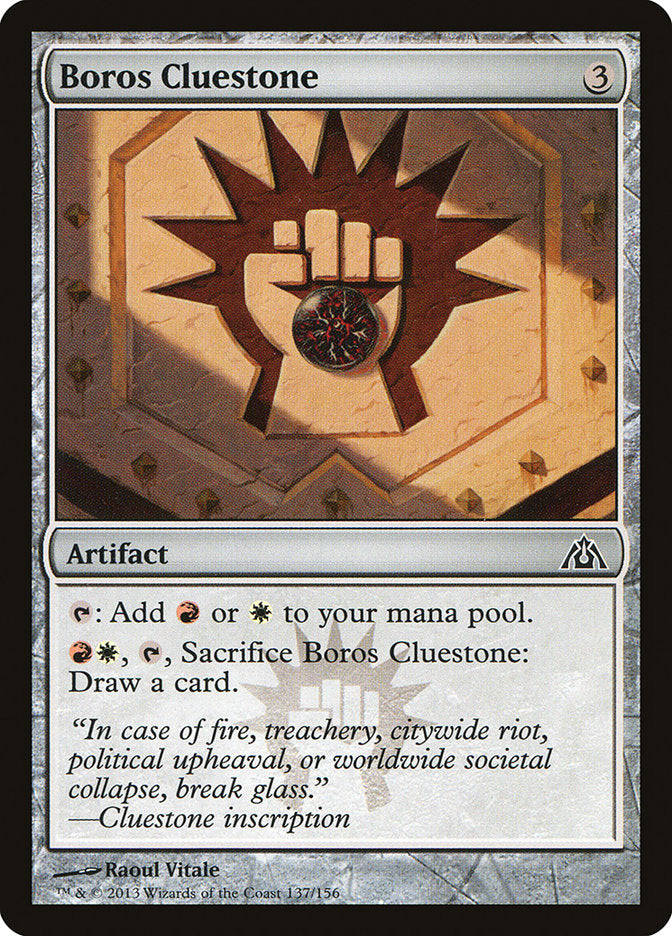 Boros Cluestone [Dragon's Maze] [Foil]