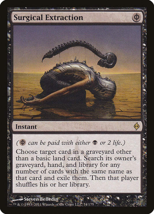 Surgical Extraction [New Phyrexia] [Foil]