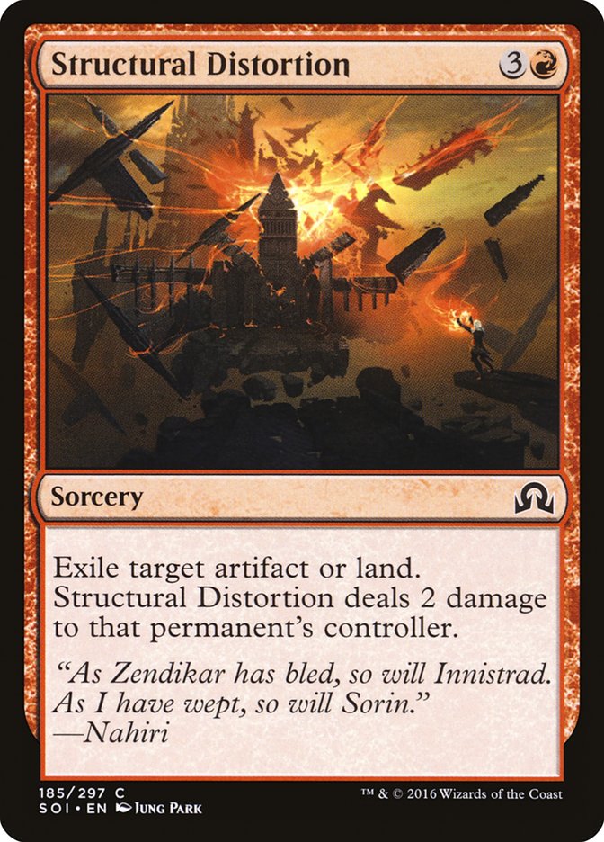 Structural Distortion [Shadows over Innistrad] [Foil]