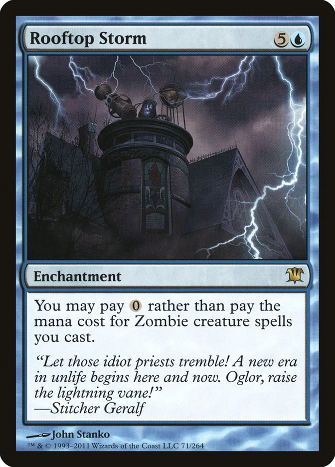 Rooftop Storm [Innistrad] [Foil]