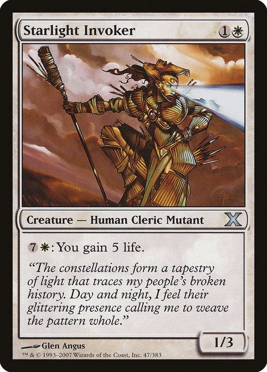 Starlight Invoker [Tenth Edition] [Foil]