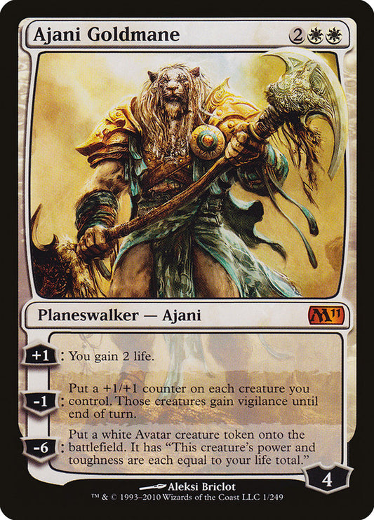 Ajani Goldmane [Core Set 2011]
