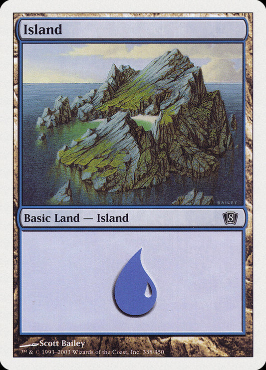 Island (338) [Eighth Edition] [Foil]