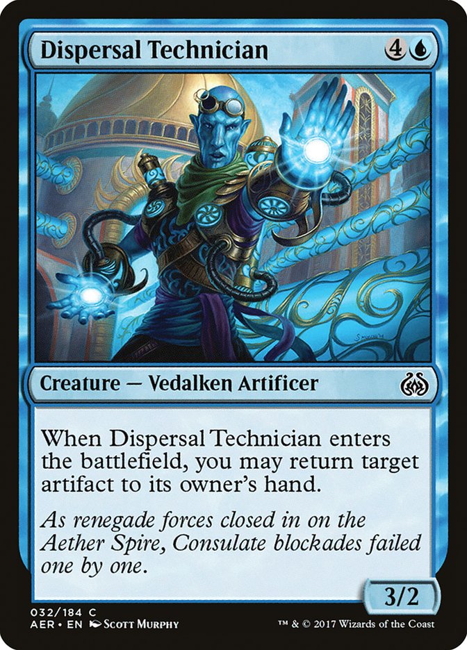 Dispersal Technician [Aether Revolt] [Foil]