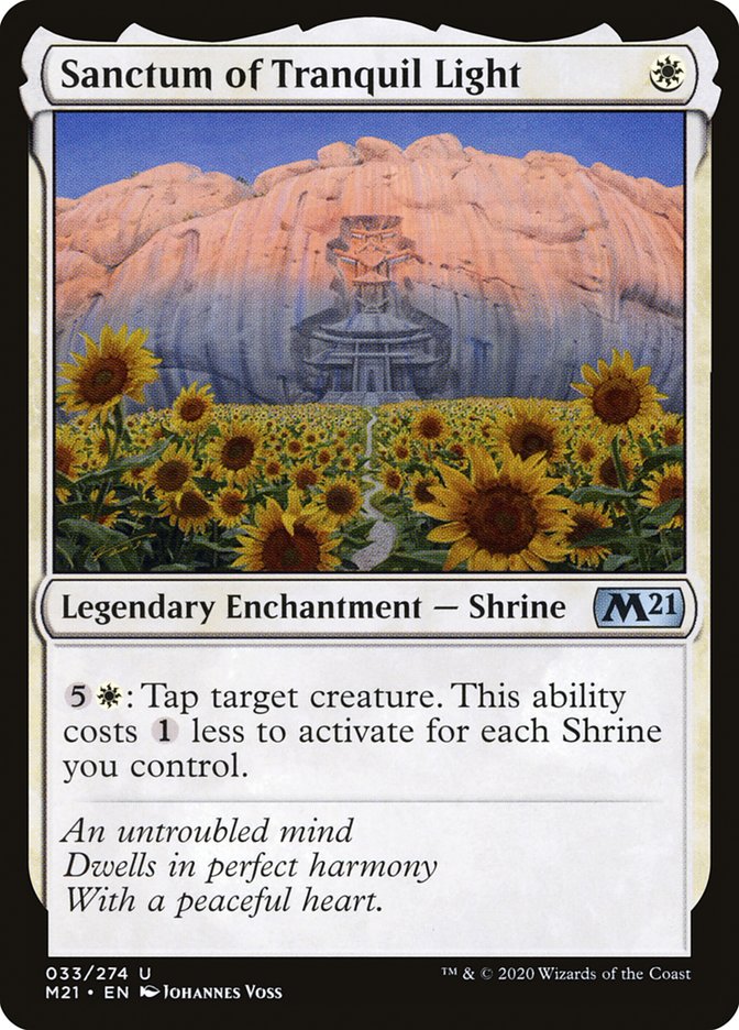 Sanctum of Tranquil Light [Core Set 2021] [Foil]