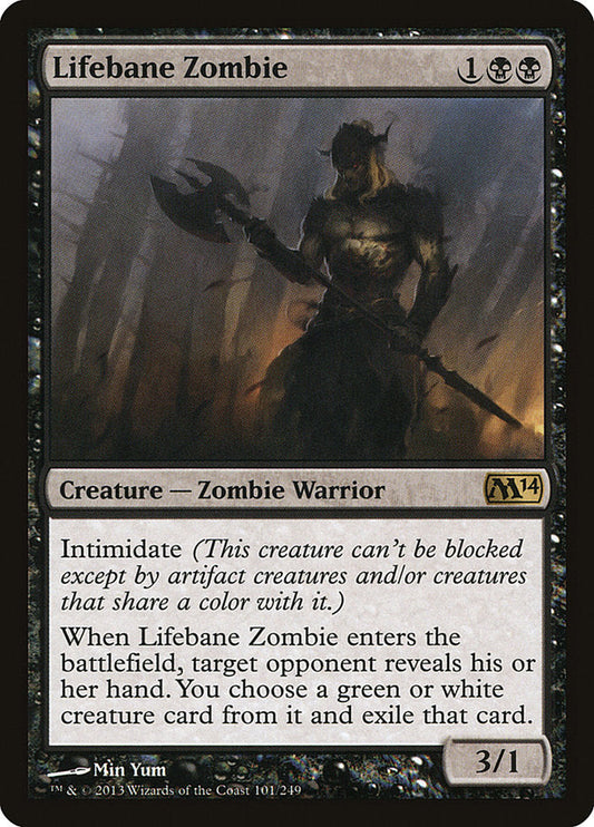 Lifebane Zombie [Core Set 2014]