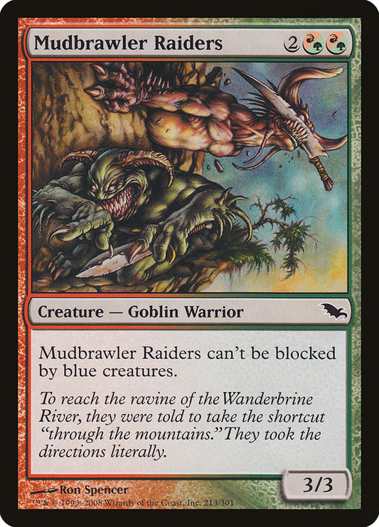 Mudbrawler Raiders [Shadowmoor] [Foil]