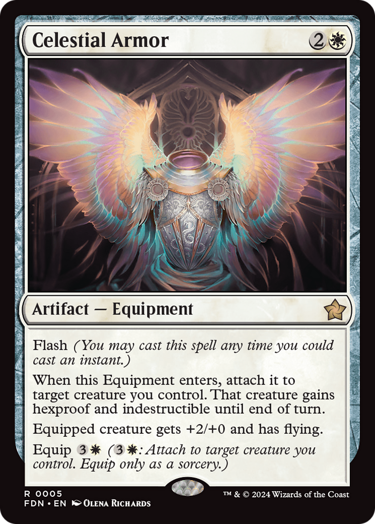 Celestial Armor [Foundations] [Foil]