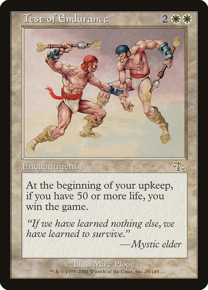 Test of Endurance [Judgment] [Foil]