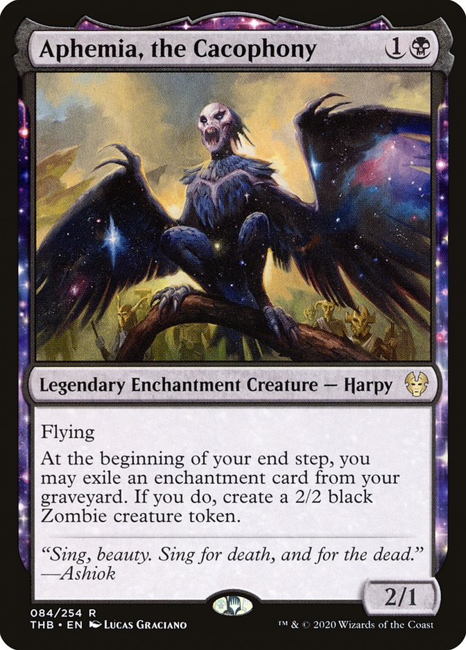 Aphemia, the Cacophony [Theros Beyond Death] [Foil]