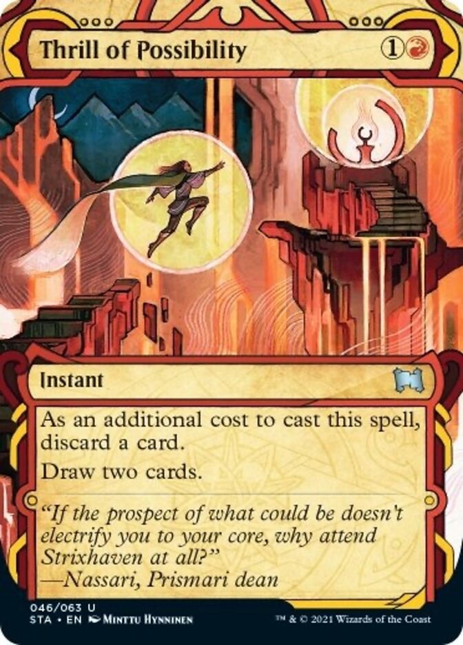 Thrill of Possibility [Strixhaven: School of Mages Mystical Archive] [Foil]