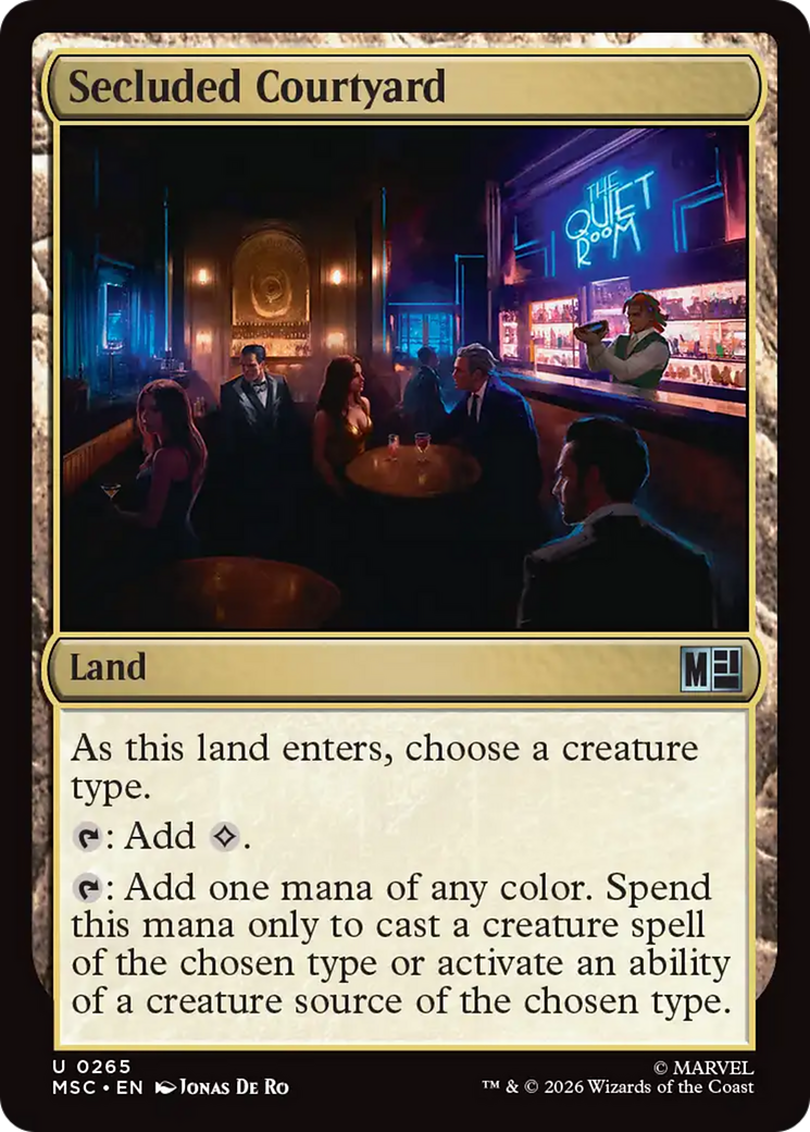 Secluded Courtyard [Marvel Super Heroes Commander]