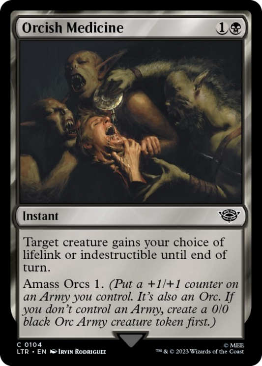 Orcish Medicine [The Lord of the Rings: Tales of Middle-Earth] [Foil]