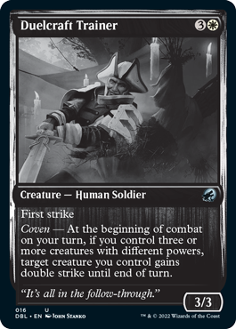 Duelcraft Trainer [Innistrad: Double Feature] [Foil]