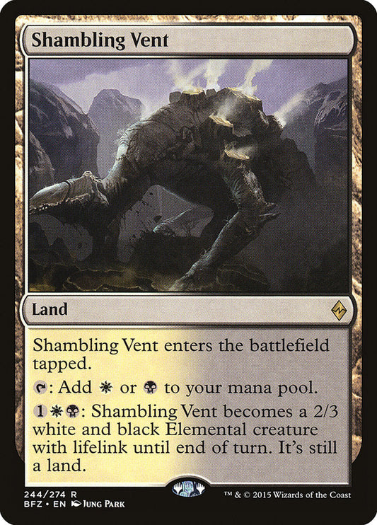 Shambling Vent [Battle for Zendikar] [Foil]