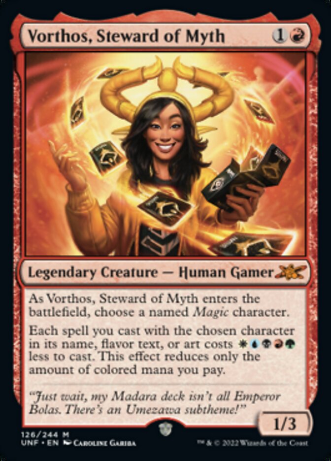 Vorthos, Steward of Myth [Unfinity] [Foil]