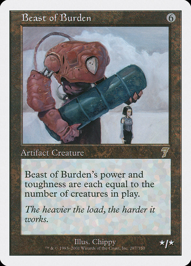 Beast of Burden [Seventh Edition] [Foil]