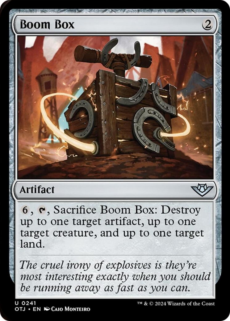 Boom Box [Outlaws of Thunder Junction] [Foil]