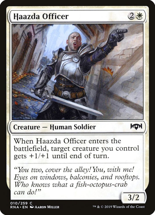 Haazda Officer [Ravnica Allegiance] [Foil]