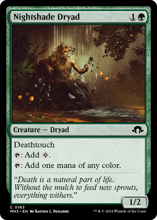 Nightshade Dryad [Modern Horizons 3] [Foil]